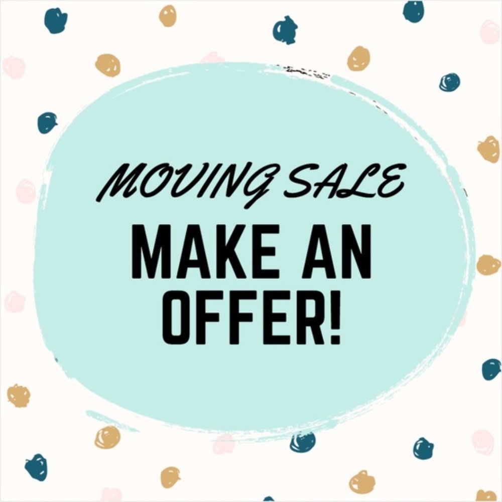 MOVING SALE! CLOSET CLEAR OUT!
